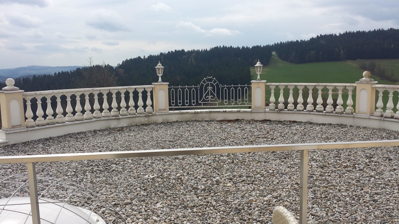 Ausblick von unserem Zimmer Bergergut - Das Genießerhotel für Paare