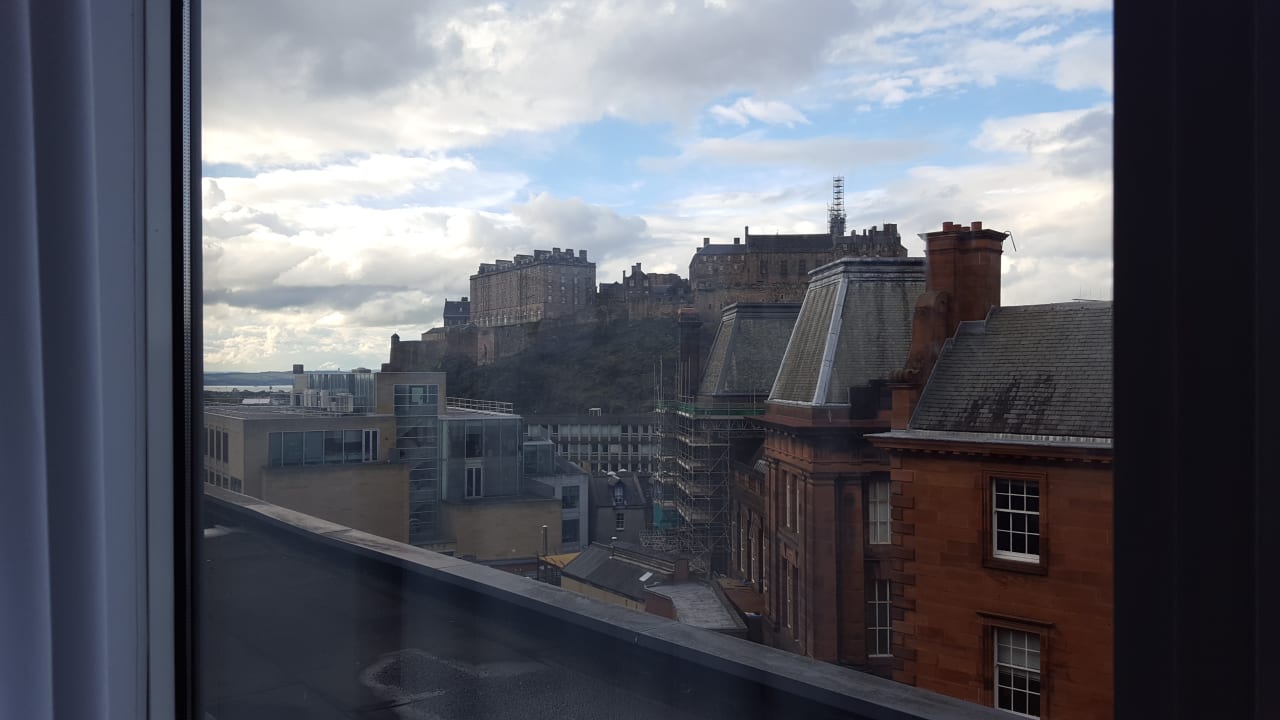 Ausblick Hotel Novotel Edinburgh