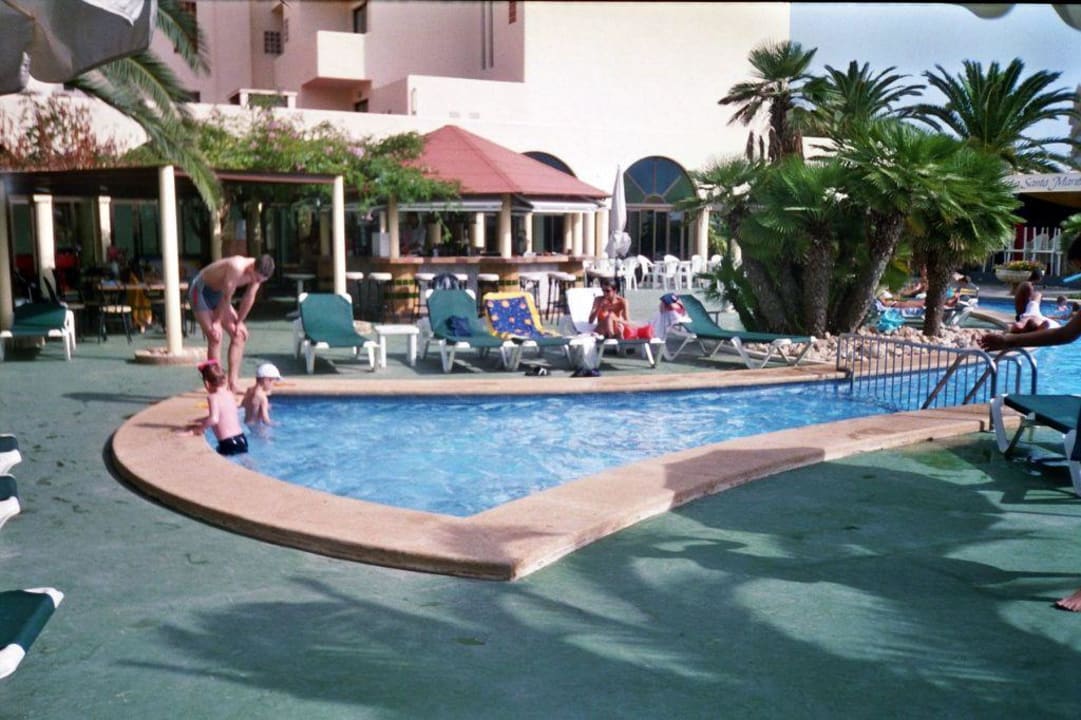 Poolbereich La Santa Maria Hotel