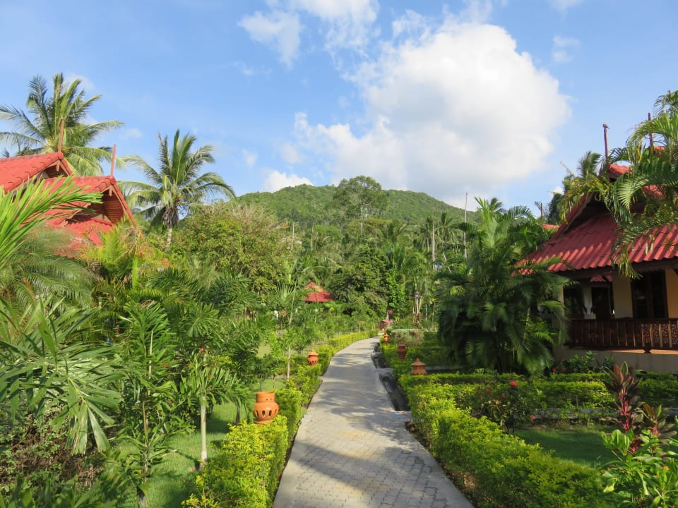 Bungalow mit Garten Long Bay Resort Koh Phangan