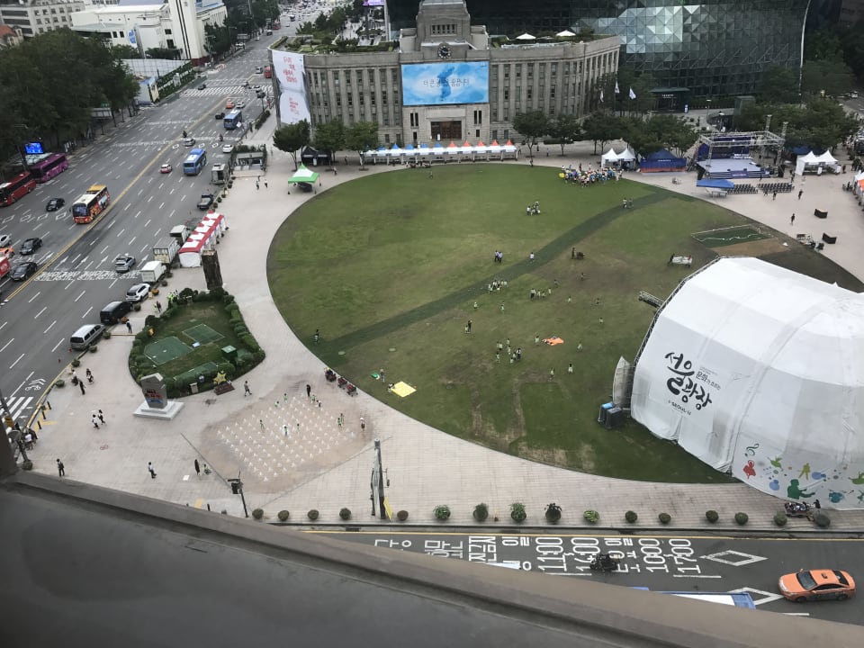 Ausblick The Plaza Hotel