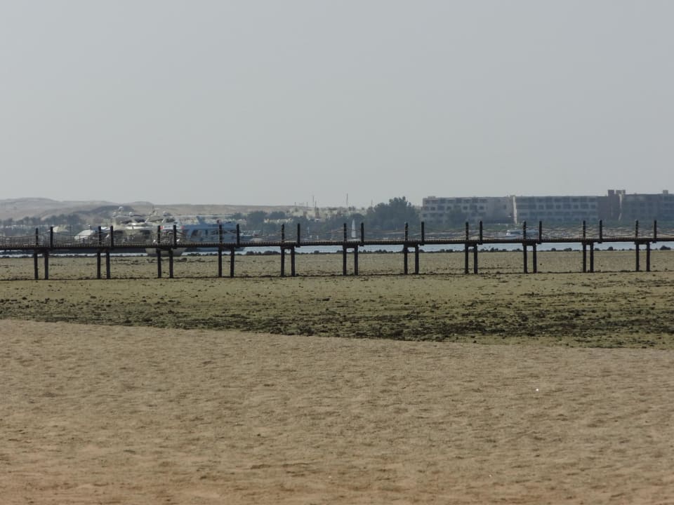 .. oder über den Steg ins Wasser Stella Garden Resort & Spa, Makadi Bay