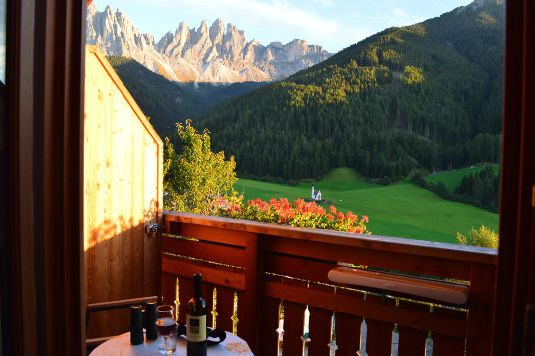 Blick vom Balkon Oberkantiolhof