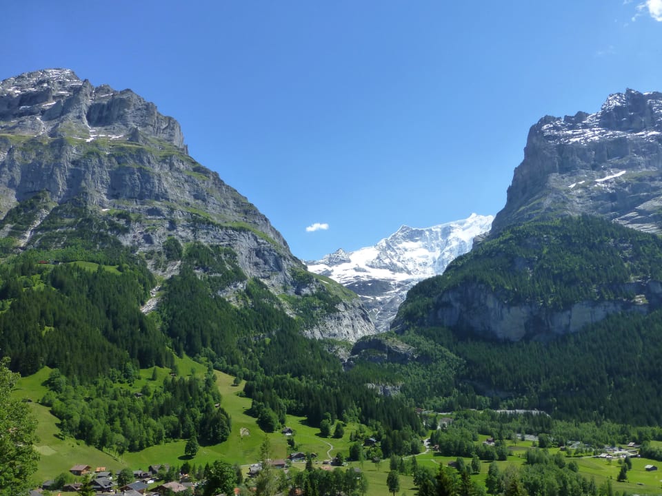 Blick vom Balkon Sunstar Hotel Grindelwald