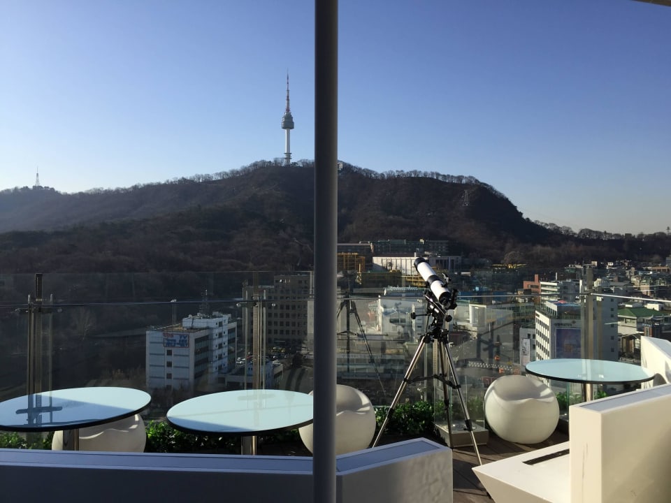Dachterrasse  ibis Styles Hotel Ambassador Seoul Myeong-dong