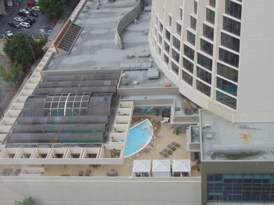 Ausblick Hotel Hilton Atlanta