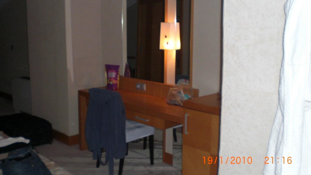 Schminktisch mit verbranntem Lampenschirm Crystal Prestige Elite