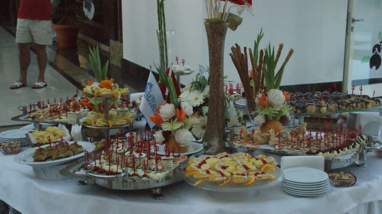 Empfangsbuffet Seaden Sea World Resort & Spa