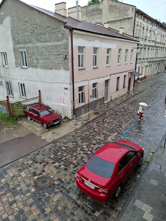 Ausblick Royal romantic apartment with bathtub