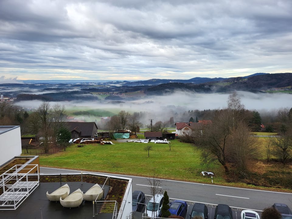 Ausblick Thula Wellnesshotel Bayerischer Wald