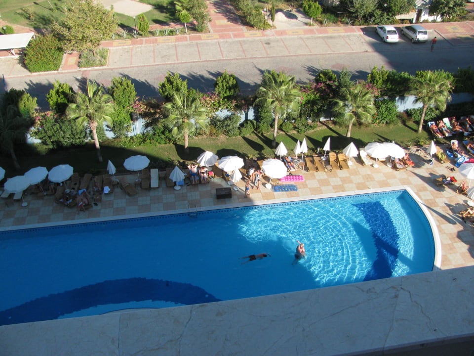 Vom Balkon aus Solivia Hotel