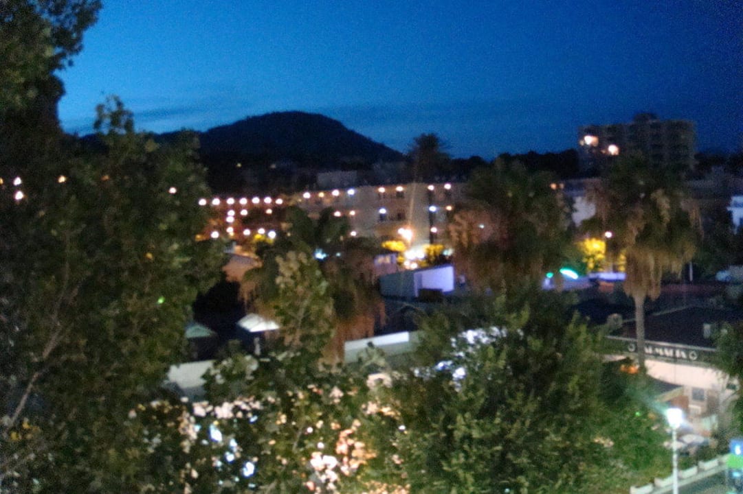 Ausblick am späten Abend FLOR los Almendros Apartamentos