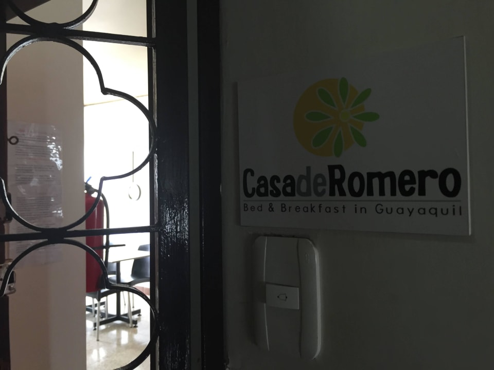 Entrance to the guesthouse Guesthouse Casa De Romero