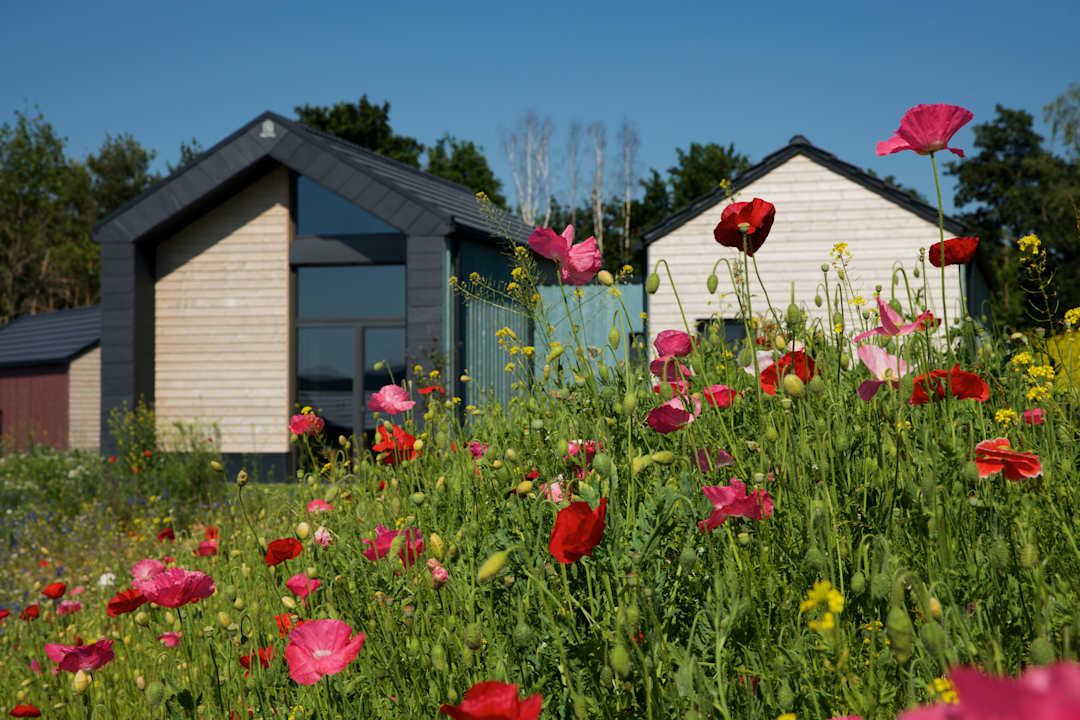 Außenansicht Bio-Seehotel Chalets