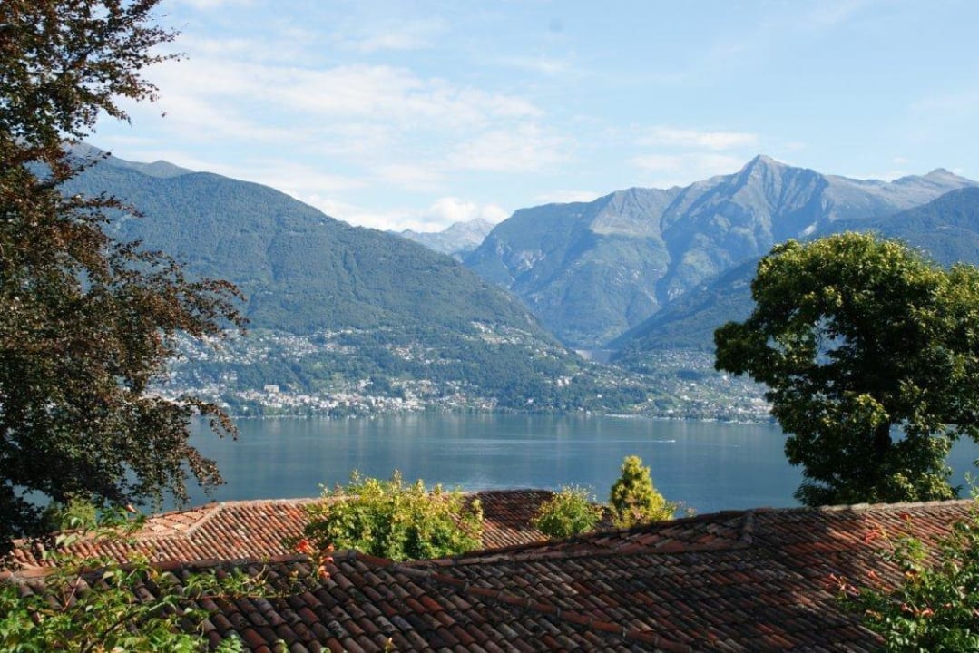 Ausblick vom Balkon Hotel La Campagnola
