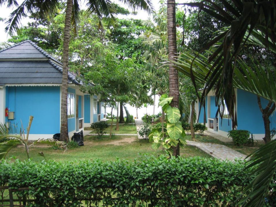 Blick vom Bungalow zum Strand NH Collection Samui Peace Resort