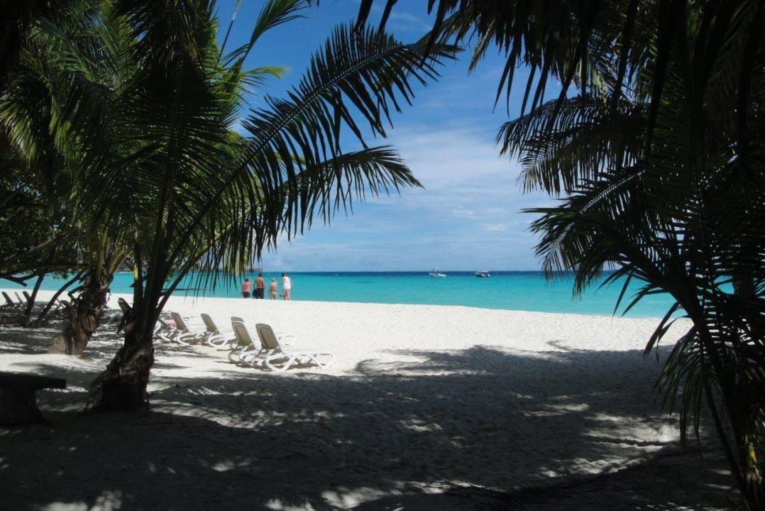 Strandblick Kuramathi Maldives