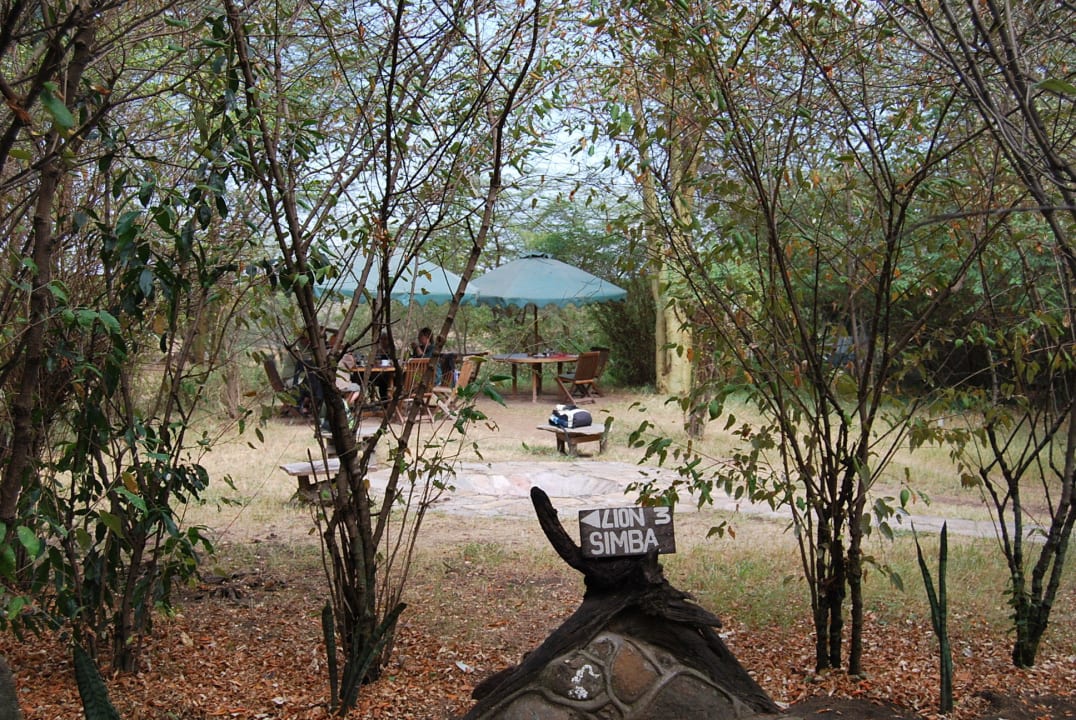 Der  Grillplatz  Aruba-Mara Camp