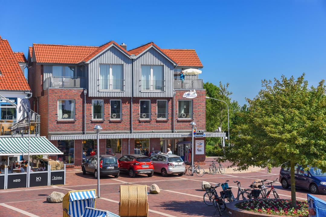 Außenansicht Ferienwohnungen Haus Hafenblick