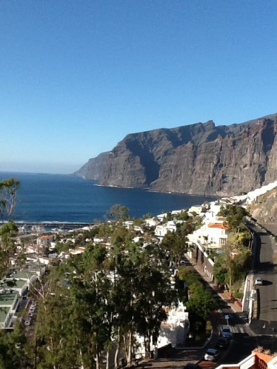 View from our balcony - terrace room on top Apartment Buenavista Los Gigantes