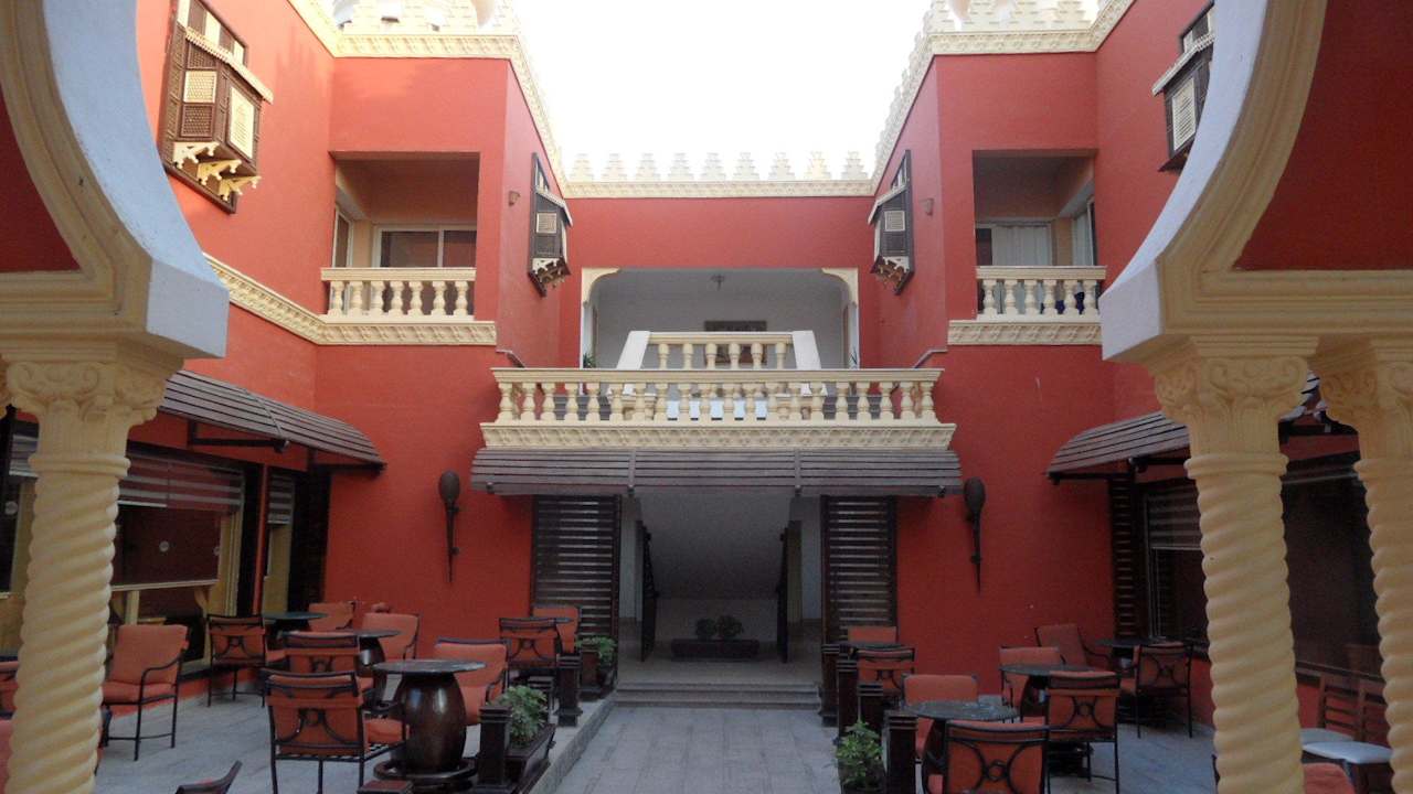 Weiterer kleiner Innenhof Pickalbatros Alf Leila Wa Leila Resort - Neverland Hurghada