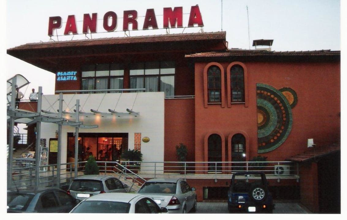 Blick von der Straße Hotel Panorama