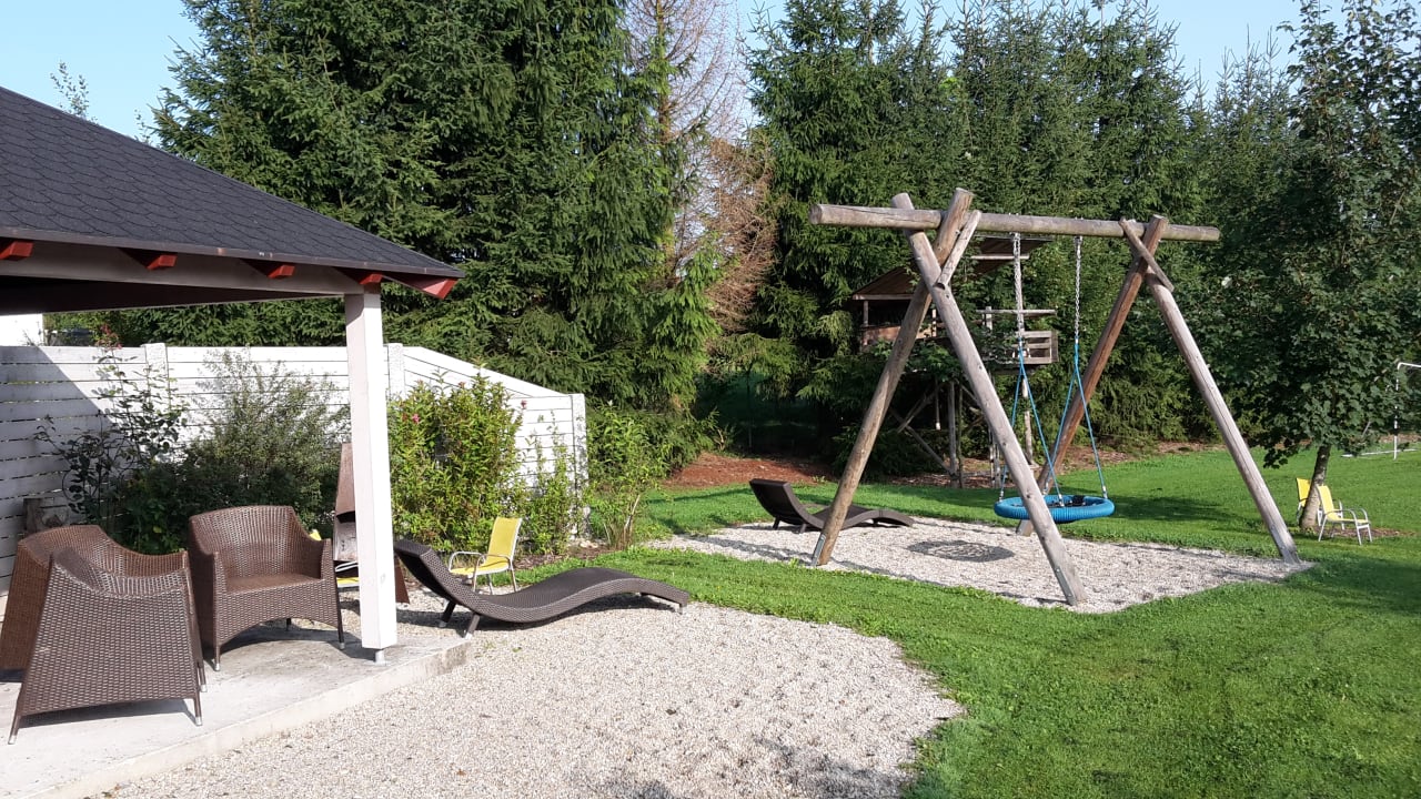 Gartenanlage Gästehaus Zehmerhof