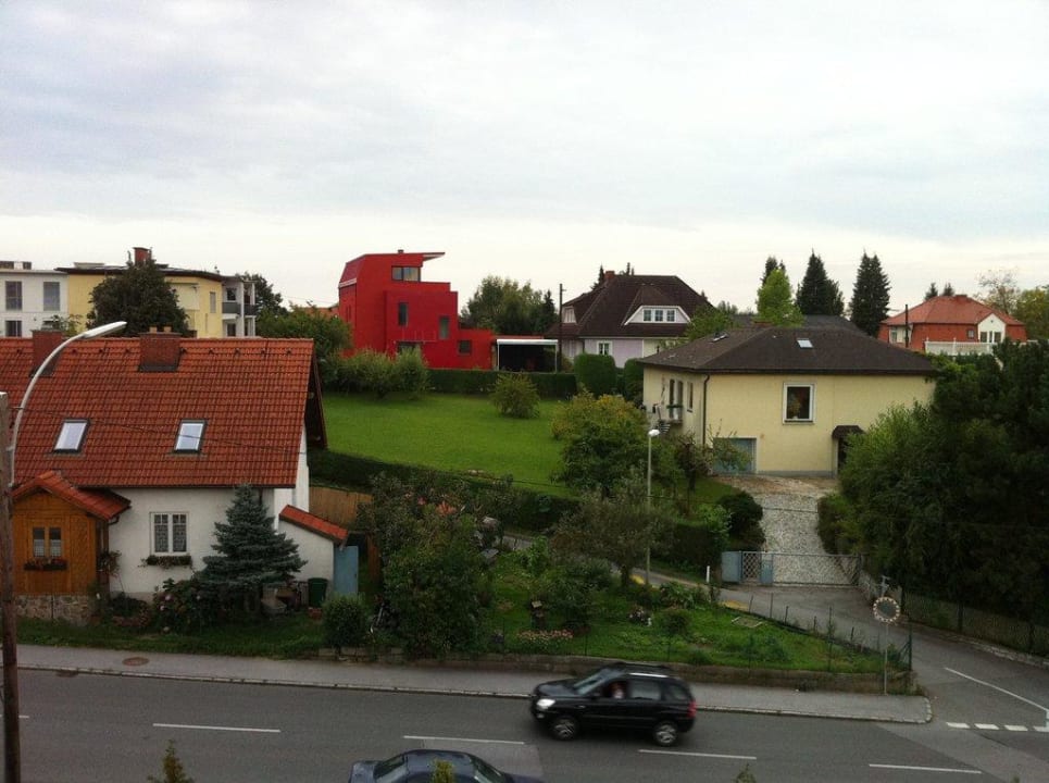 Dachterrassen Ausblick über Graz Hotel Garni Der Marienhof