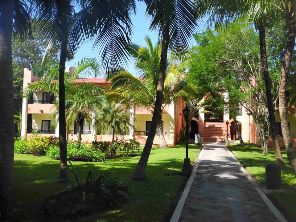 Weg zu unserem Zimmer Hotel Riu Tequila