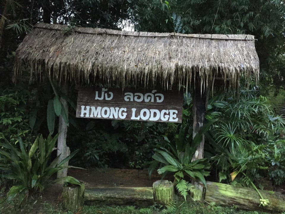 Eingangsbereich Hotel Hmong Hilltribe Lodge