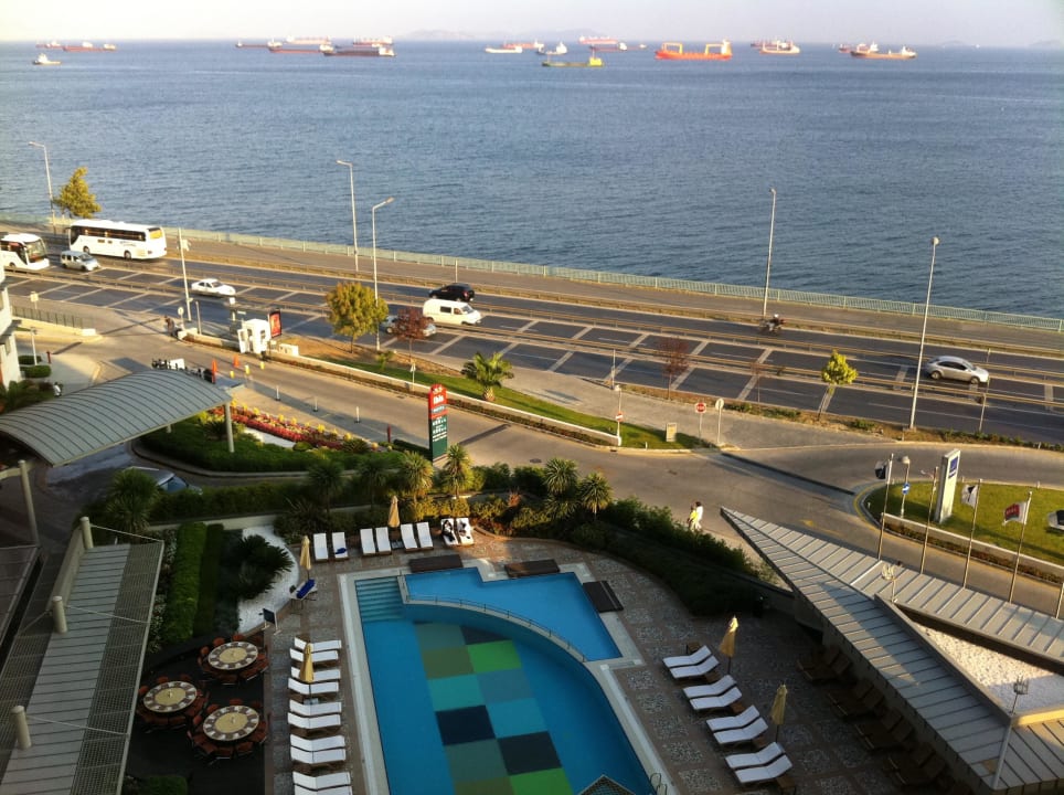 Ausblick vom ZImmer Hotel Novotel Istanbul