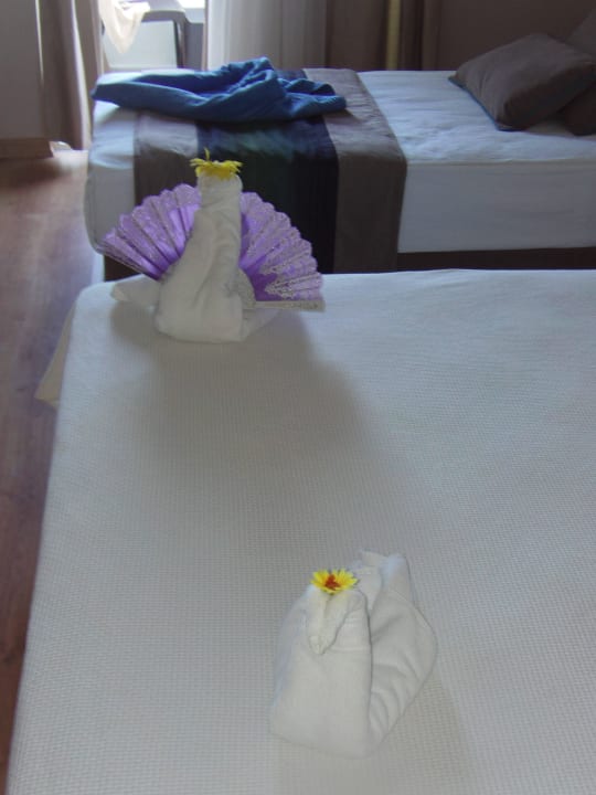Unsere Betten Dekoration  Palm World Side Resort & Spa