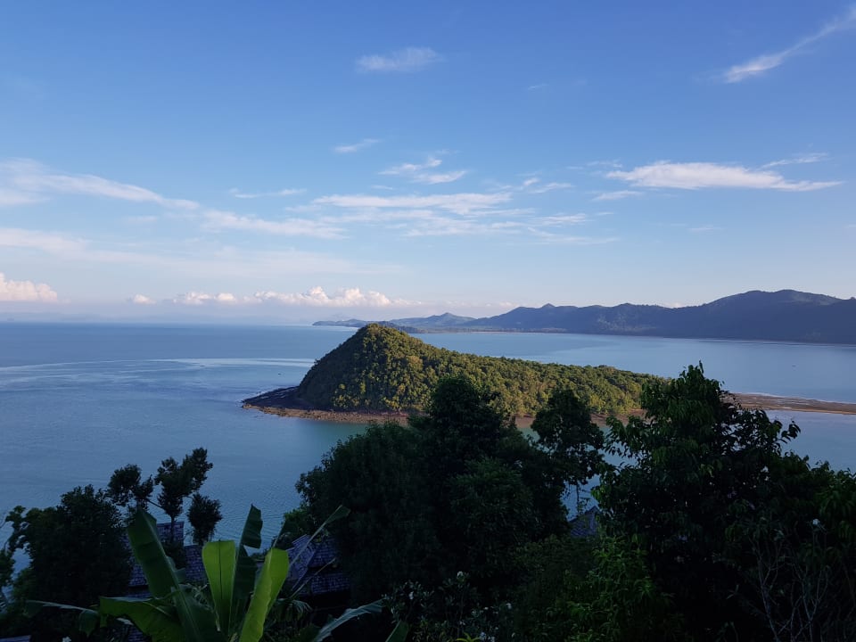 Ausblick vom Frühstücksbereich Santhiya Koh Yao Yai Resort & Spa