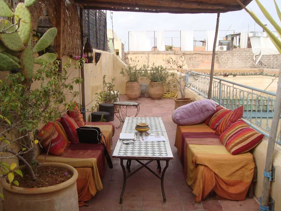 Terrasse Hotel Dar Marhaba Marrakech