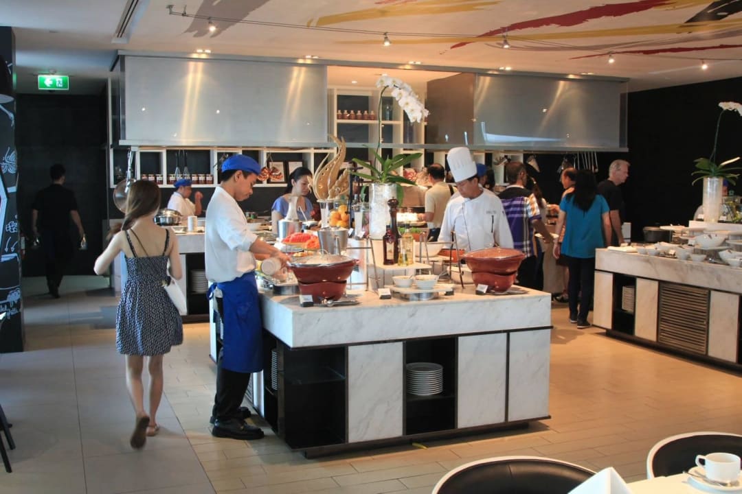 Frühstück Centara Watergate Pavillion Hotel Bangkok