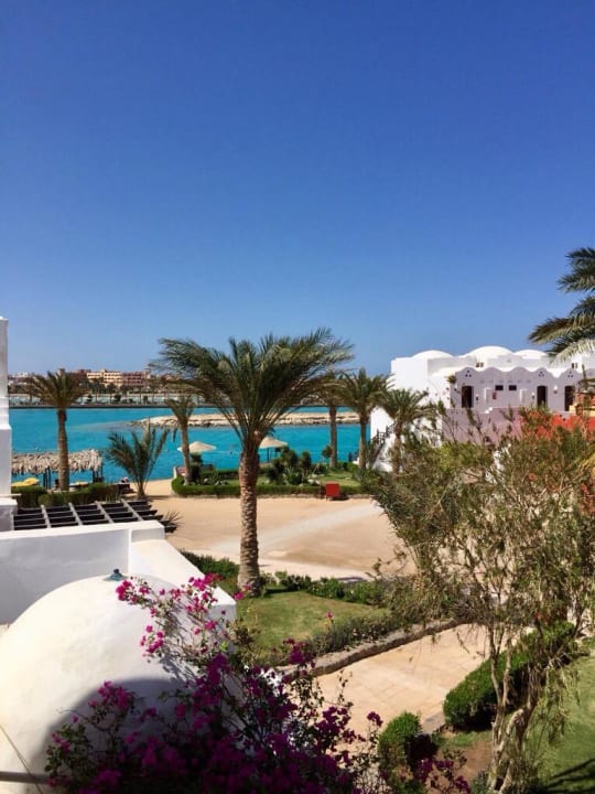Ausblick von einem Balkon Arabella Azur Resort