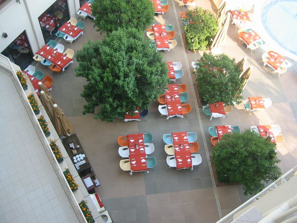 Vom Balkon der Ausblick Hotel Novum Garden Side