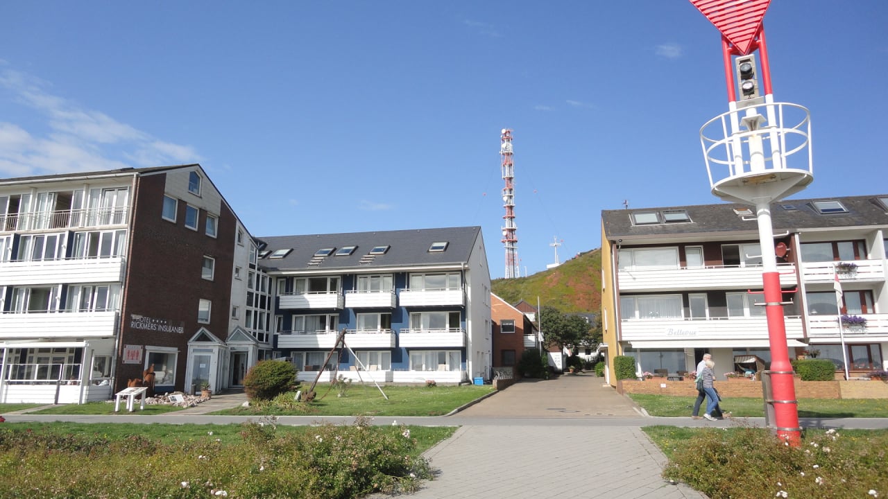 "von Der Promenade" Hotel Rickmers Insulaner (Helgoland) • HolidayCheck ...