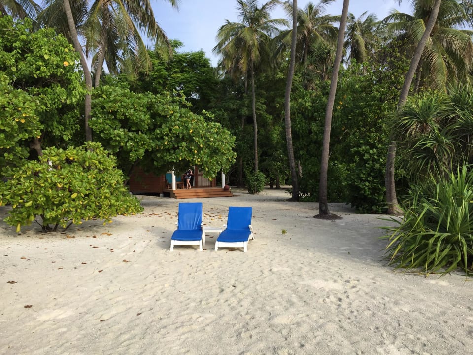 Die Liegen vor 418 Meeru Maldives Resort Island