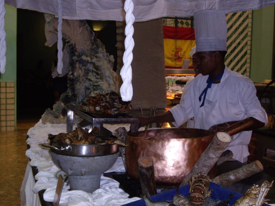 Lobster im Hauptrestaurant Iberostar Selection Hacienda Dominicus
