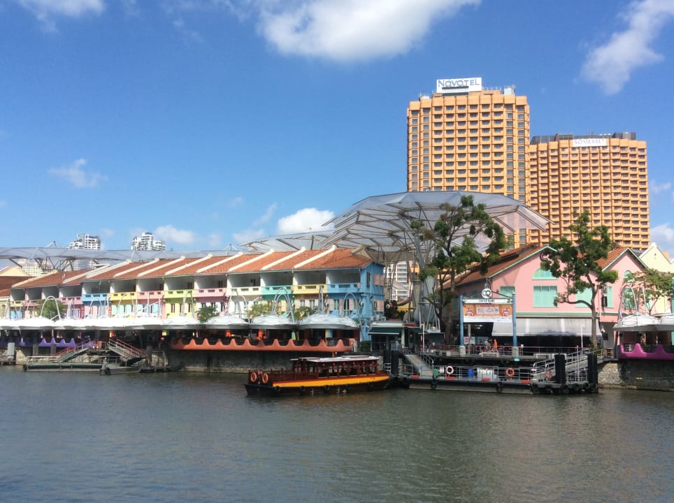 Außenansicht Hotel Novotel Clarke Quay