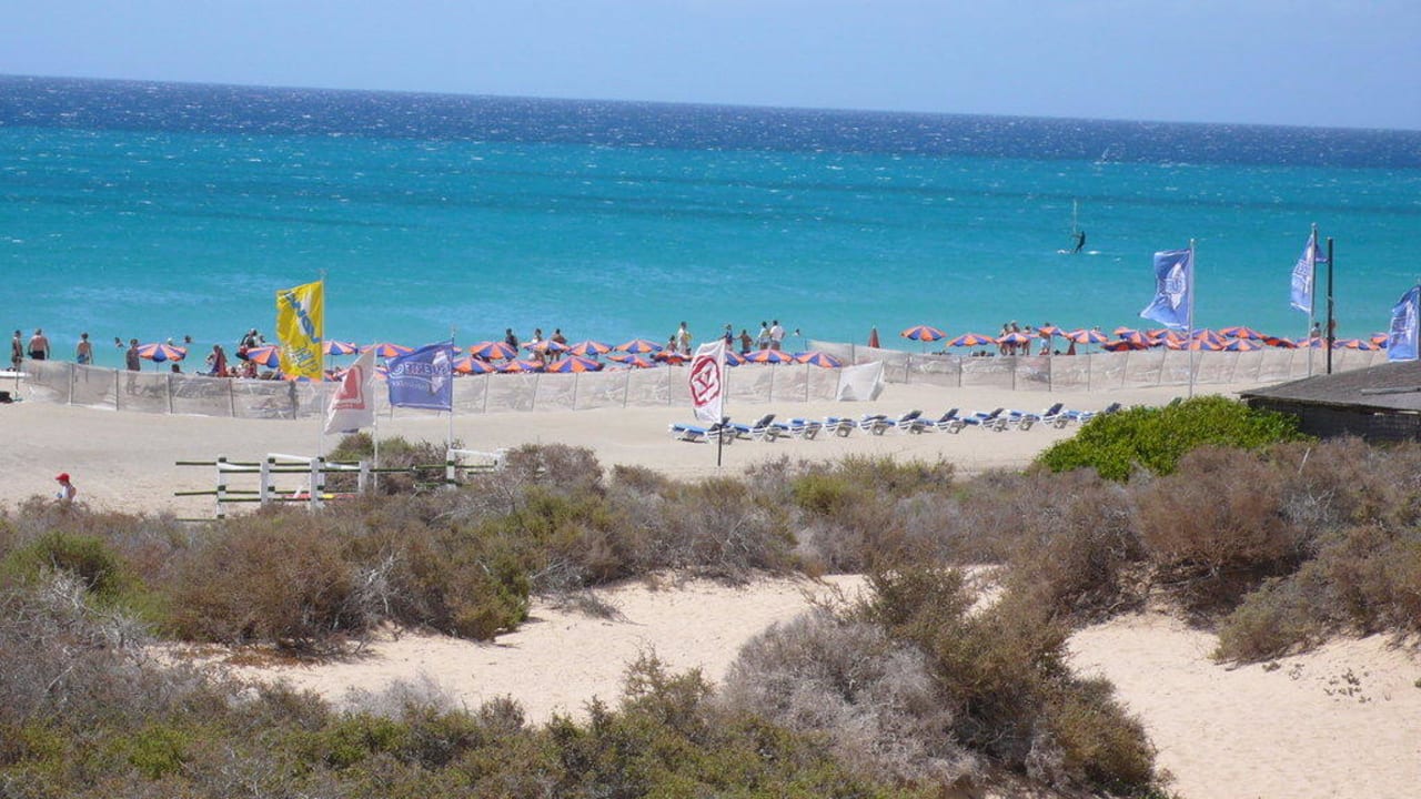Unser Strand am Hotel SBH Monica Beach Resort