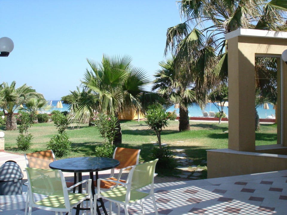 Blick von der Poolbar Sunshine Rhodes