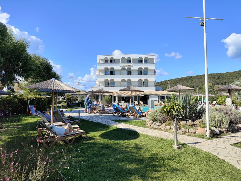 Außenansicht Hotel Albatros