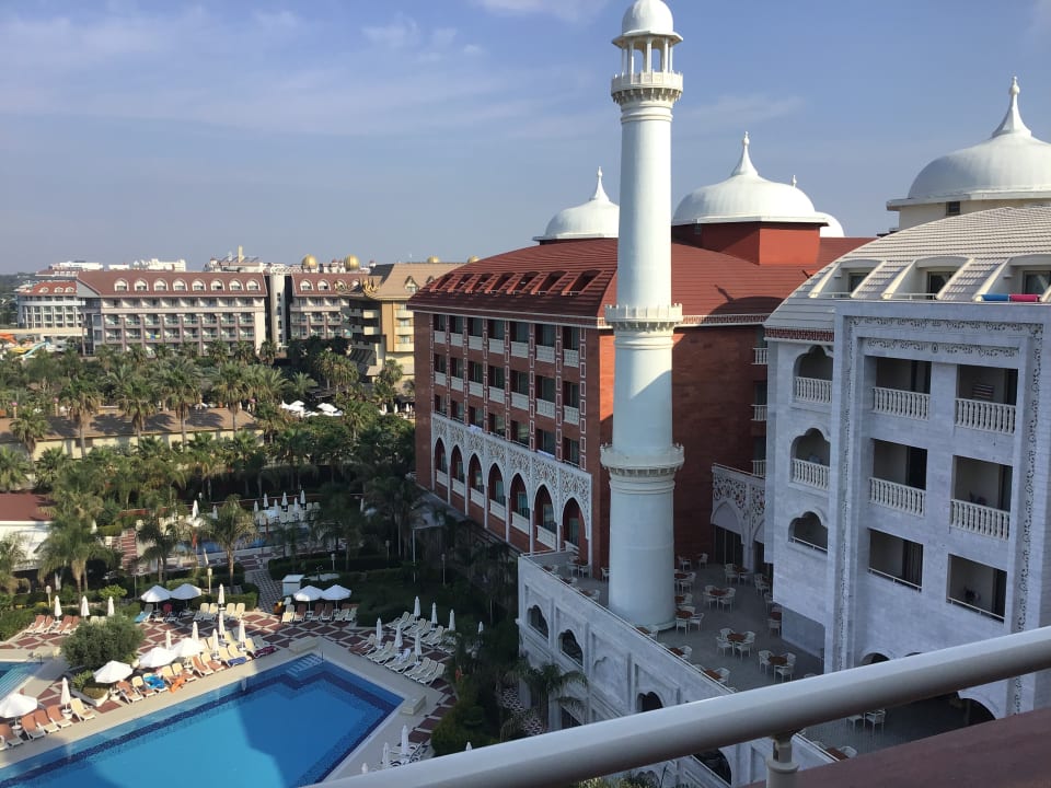 Ausblick Royal Taj Mahal Hotel