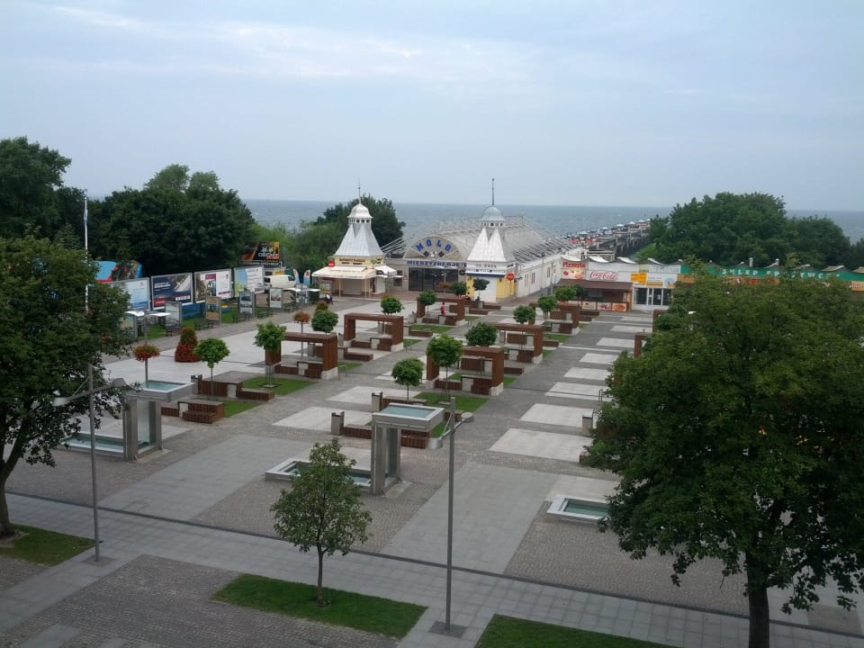 Panorama z balkonu Hotel Aurora Family & SPA