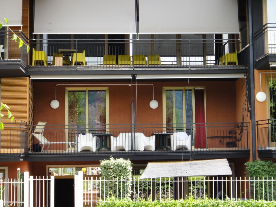 Hotelzimmer von außen Ambienthotel PrimaLuna