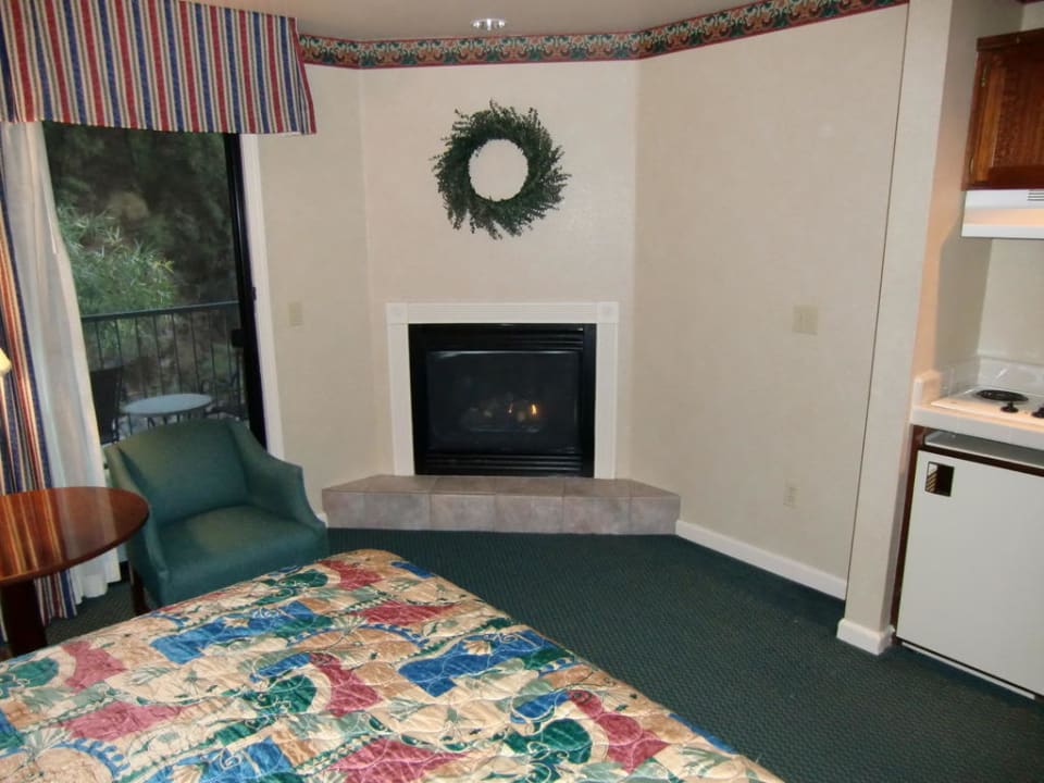 Kamin, Balkon Hotel Yosemite View Lodge