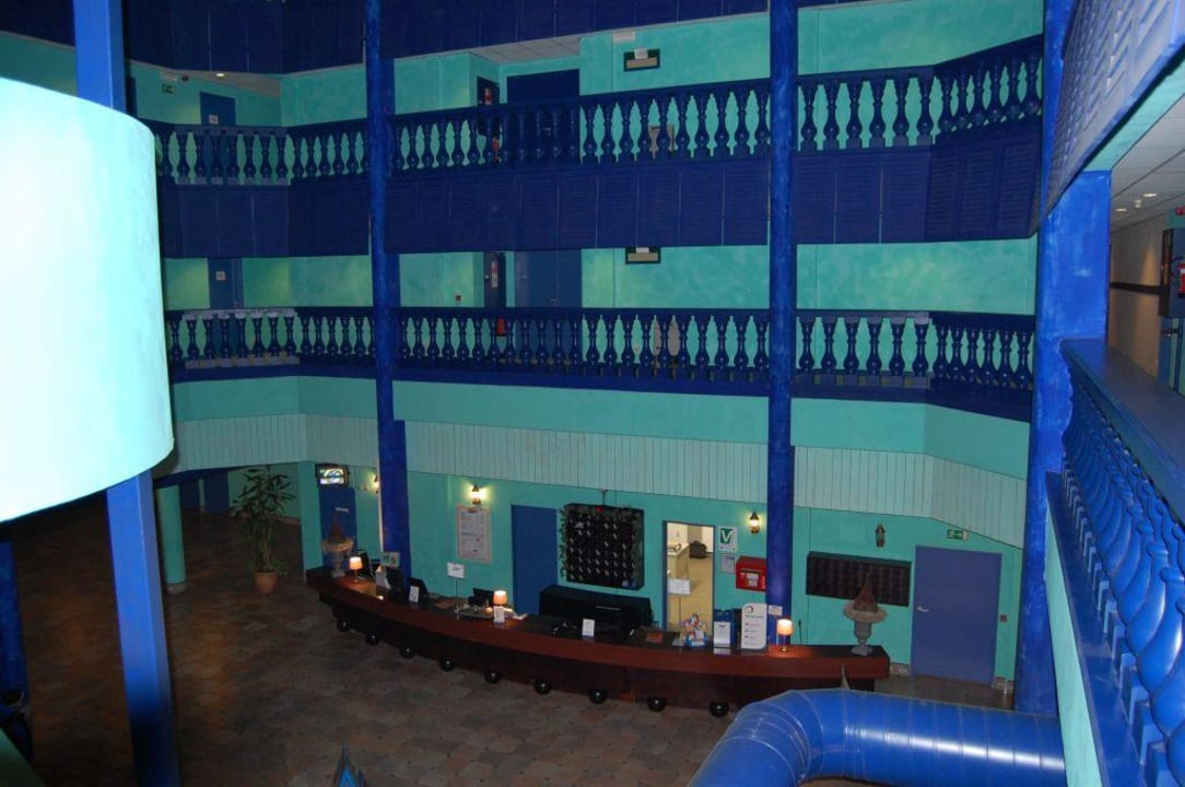 Blick auf die Rezeption Sunparks Kempense Meren
