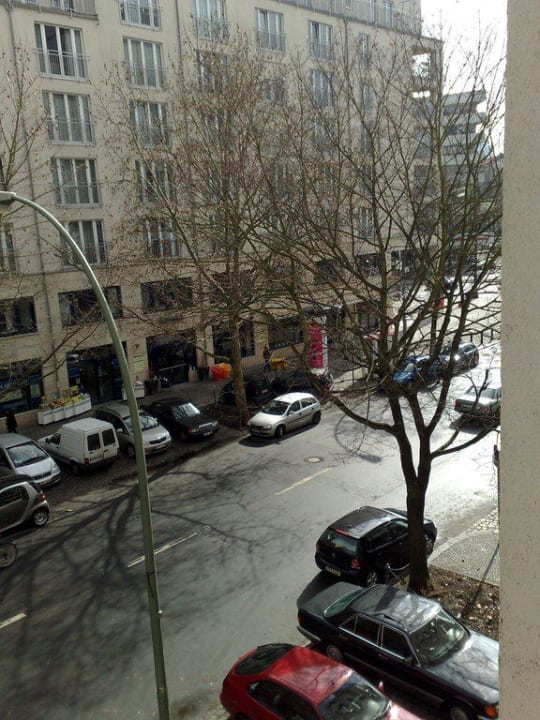 Ausblick vom Zimmer Ku' Damm 101 Hotel